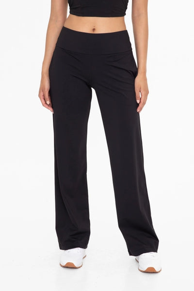 Nylon Blend Tailored Pant