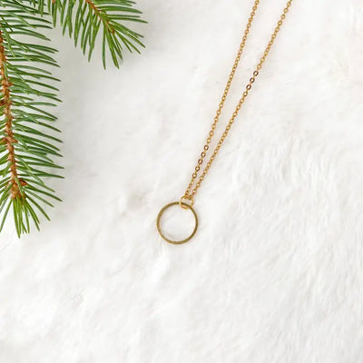 Small Circle Necklace