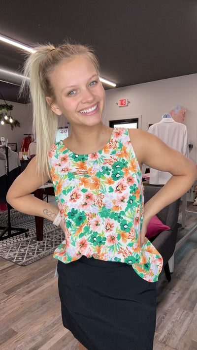 Floral Tank Top