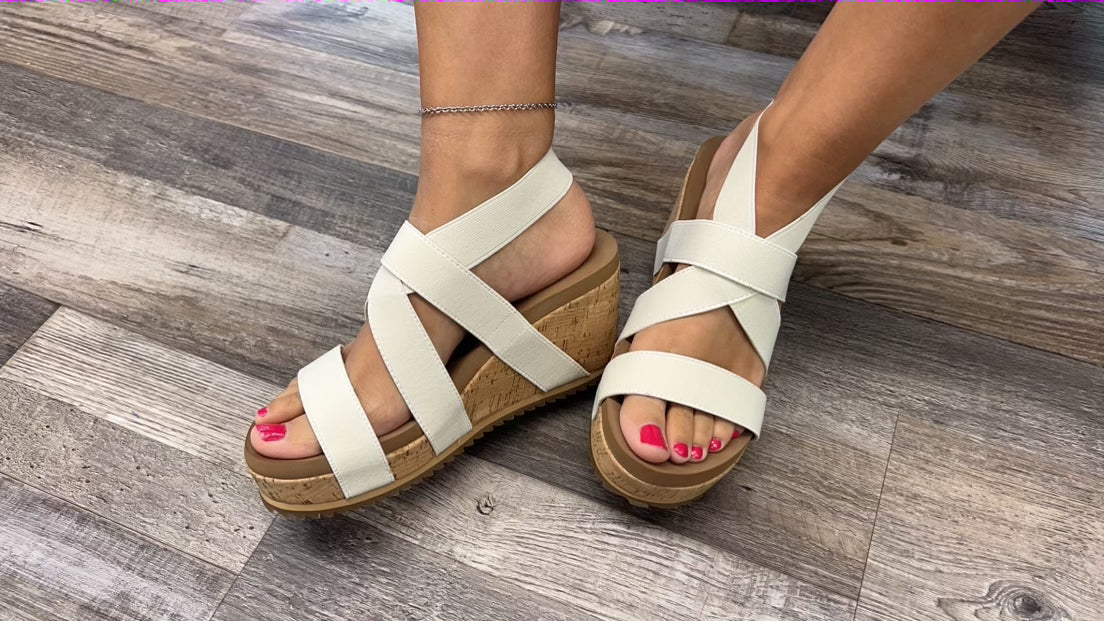 Quirky Wedge Sandal