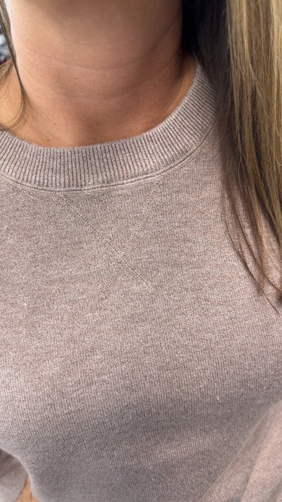 Solid Pullover Sweater