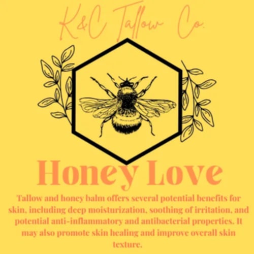Honey Love Bison Tallow