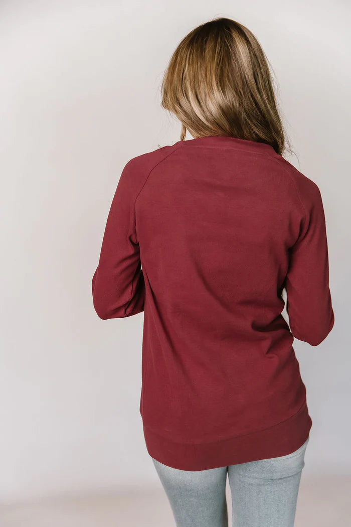 Cranberry Classic Pullover