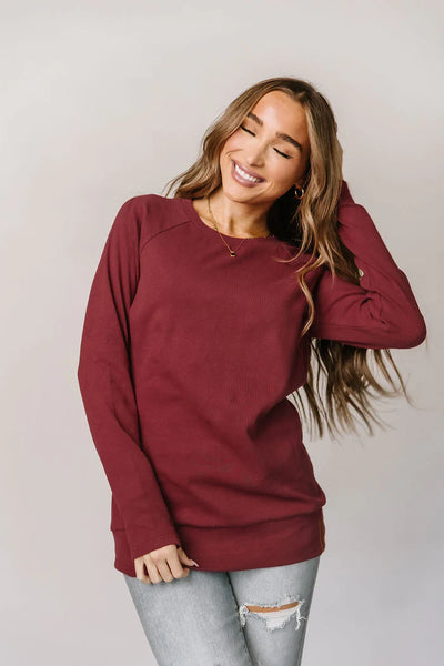 Cranberry Classic Pullover