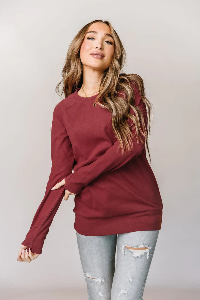 Cranberry Classic Pullover