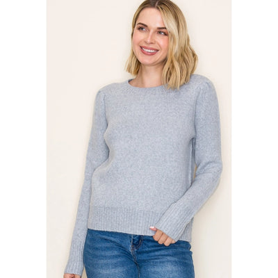 Puff Sleeve Dressy Sweater