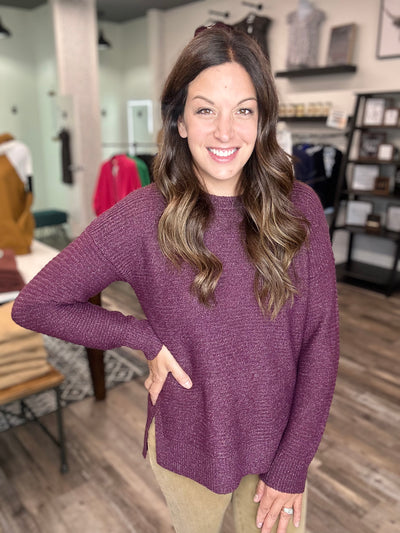 Josie Ribbed Cozy Pullover Sweater