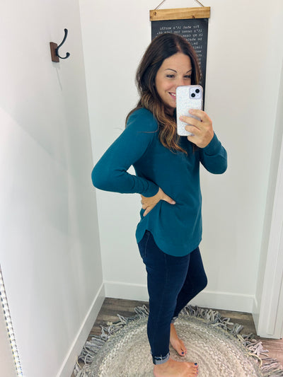 Basic High Low Pullover Sweater - Rose Grace Boutique 