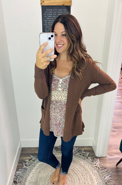 Aubree Everywhere Cardigan with Pockets - Rose Grace Boutique 