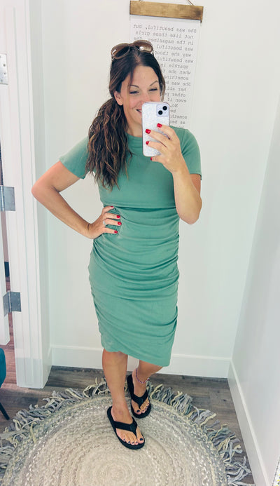 Better than Basic Ampersand Dress - Rose Grace Boutique 