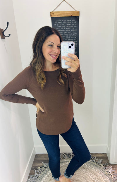 Basic High Low Pullover Sweater - Rose Grace Boutique 