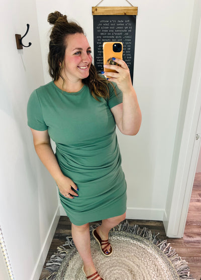 Better than Basic Ampersand Dress - Rose Grace Boutique 