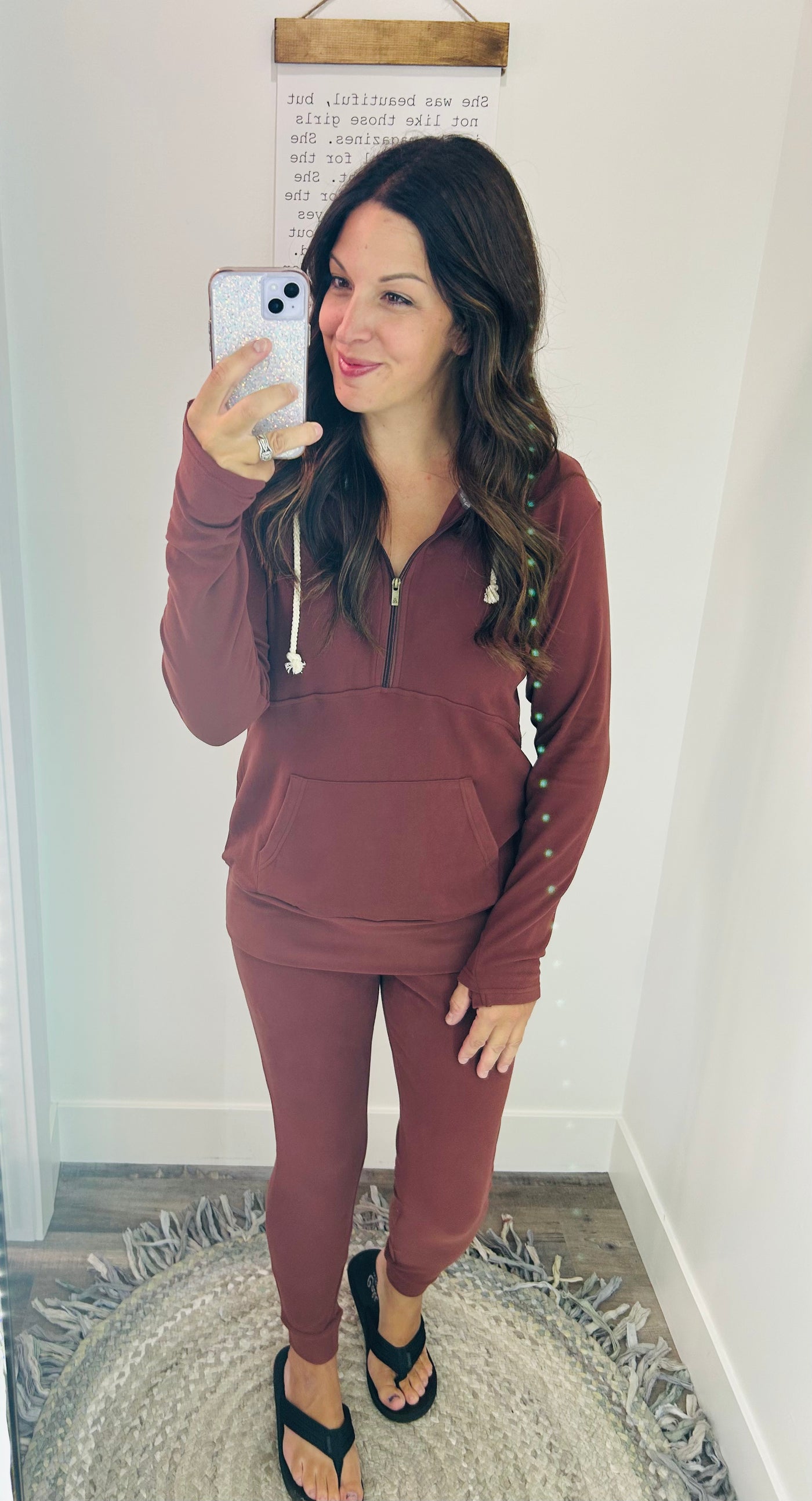 Ampersand Performance Fleece Joggers - Rose Grace Boutique 