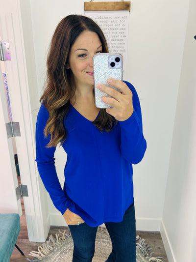 Super Soft V Neck Pullover Sweater