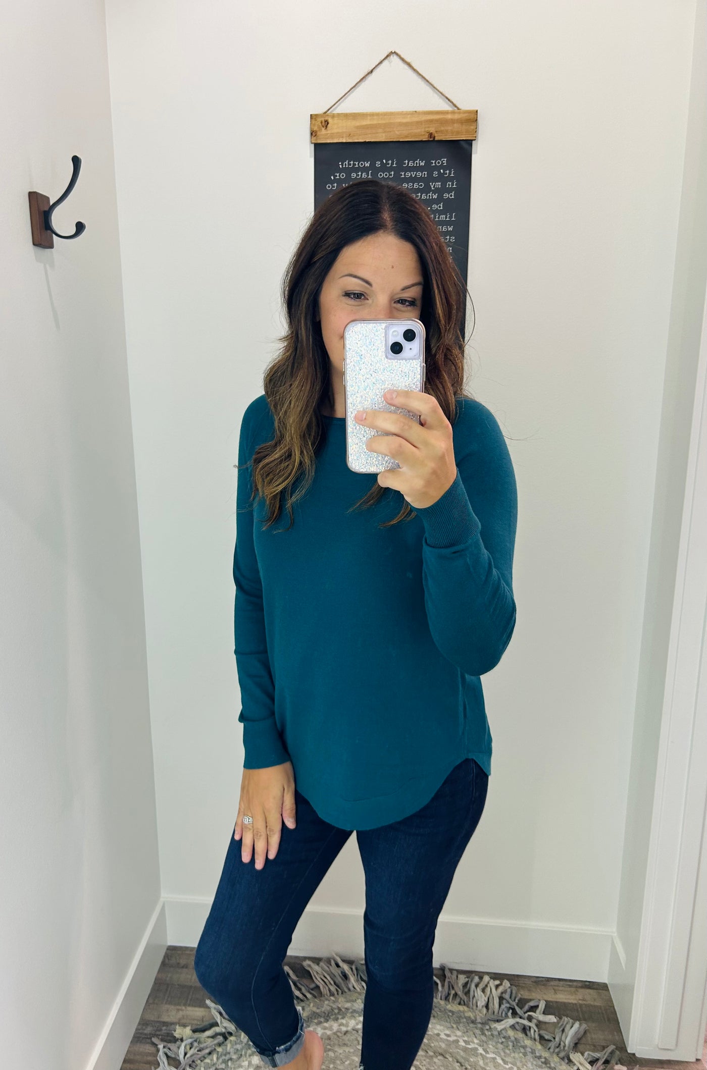 Basic High Low Pullover Sweater - Rose Grace Boutique 
