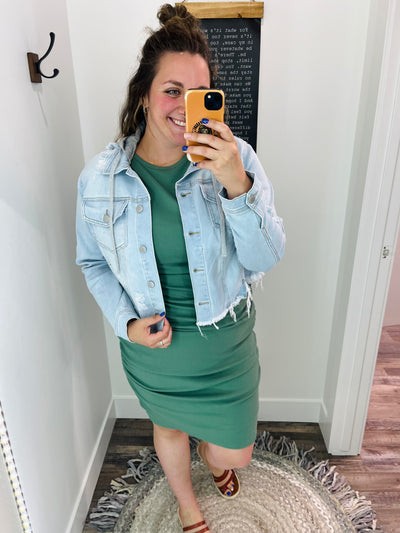 Better than Basic Ampersand Dress - Rose Grace Boutique 