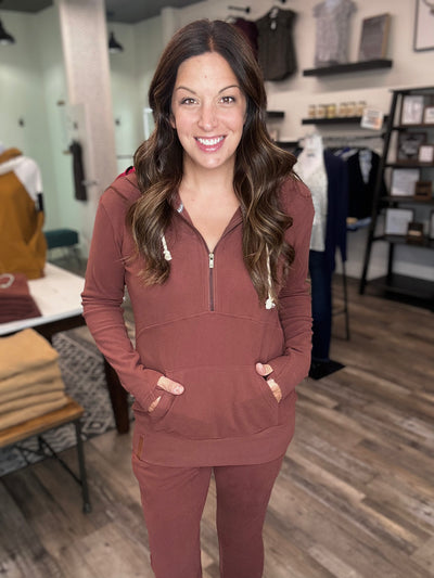 Ampersand Performance Fleece Joggers - Rose Grace Boutique 