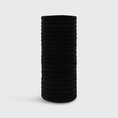Eco-Friendly Nylon Elastics 20pc set - Black - Rose Grace Boutique 