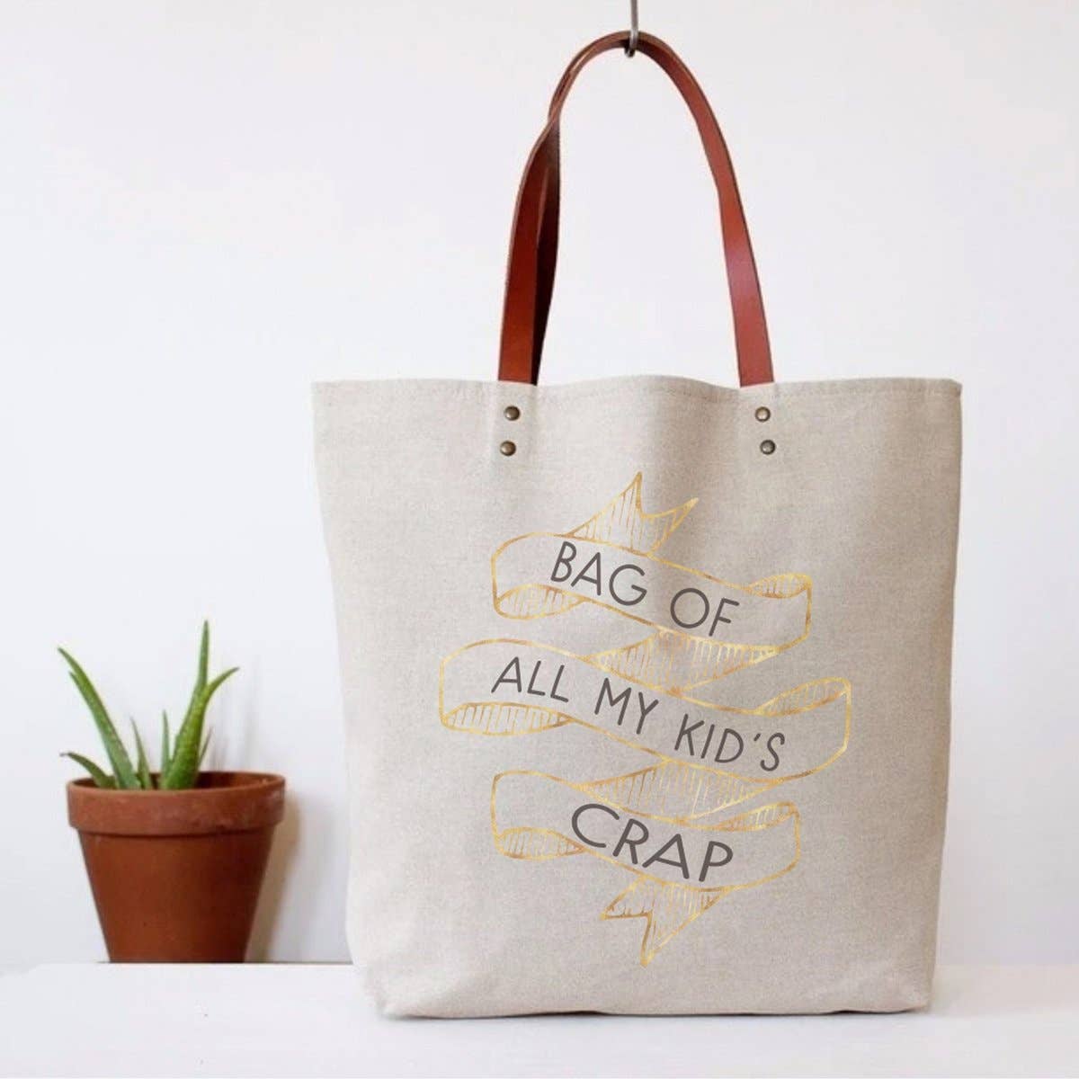 Kid's Crap Tote Bag - Rose Grace Boutique 