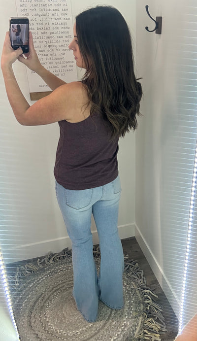 Demi Light Wash Flare KanCan Jeans - Rose Grace Boutique 