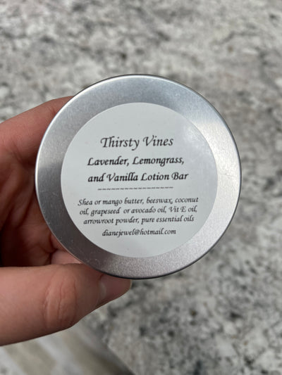 Thirsty Vines Lotion Bar - Rose Grace Boutique 